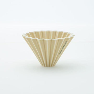 Helms Store Coffee ORIGAMI Japan Dripper Matte Beige: S size