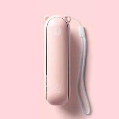 Helms Store Home Pink Adorable 3 IN 1 Pocket Fan/Torch/Power Bank