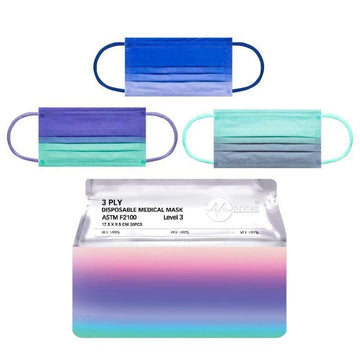 HELMS STORE Masks Skyline Adults Disposable Face Masks - Level 3 - Bag of 30
