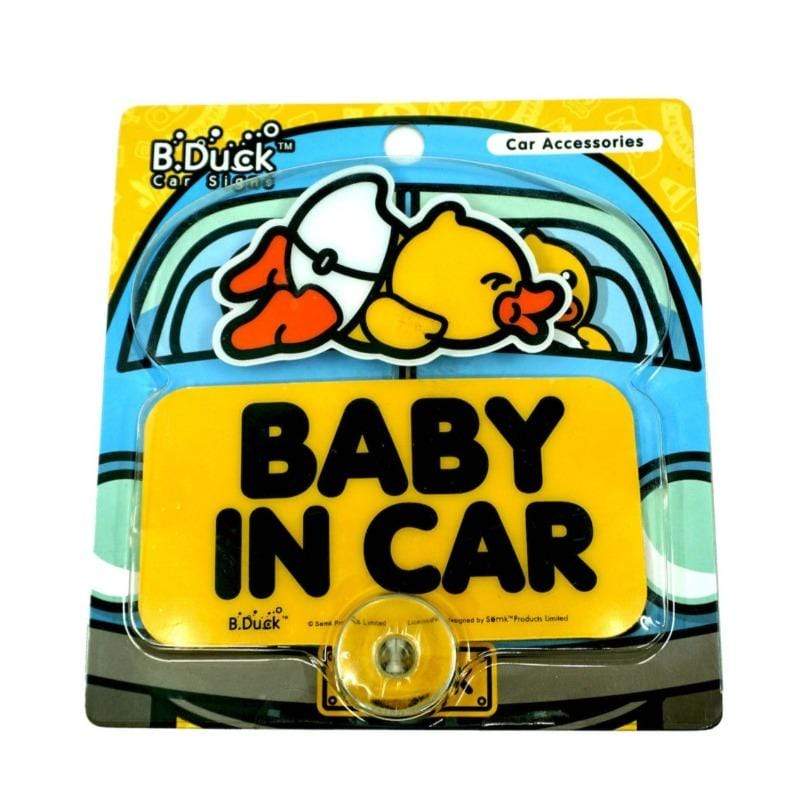 Helms Store Accessories B.Duck Baby In Car Sign