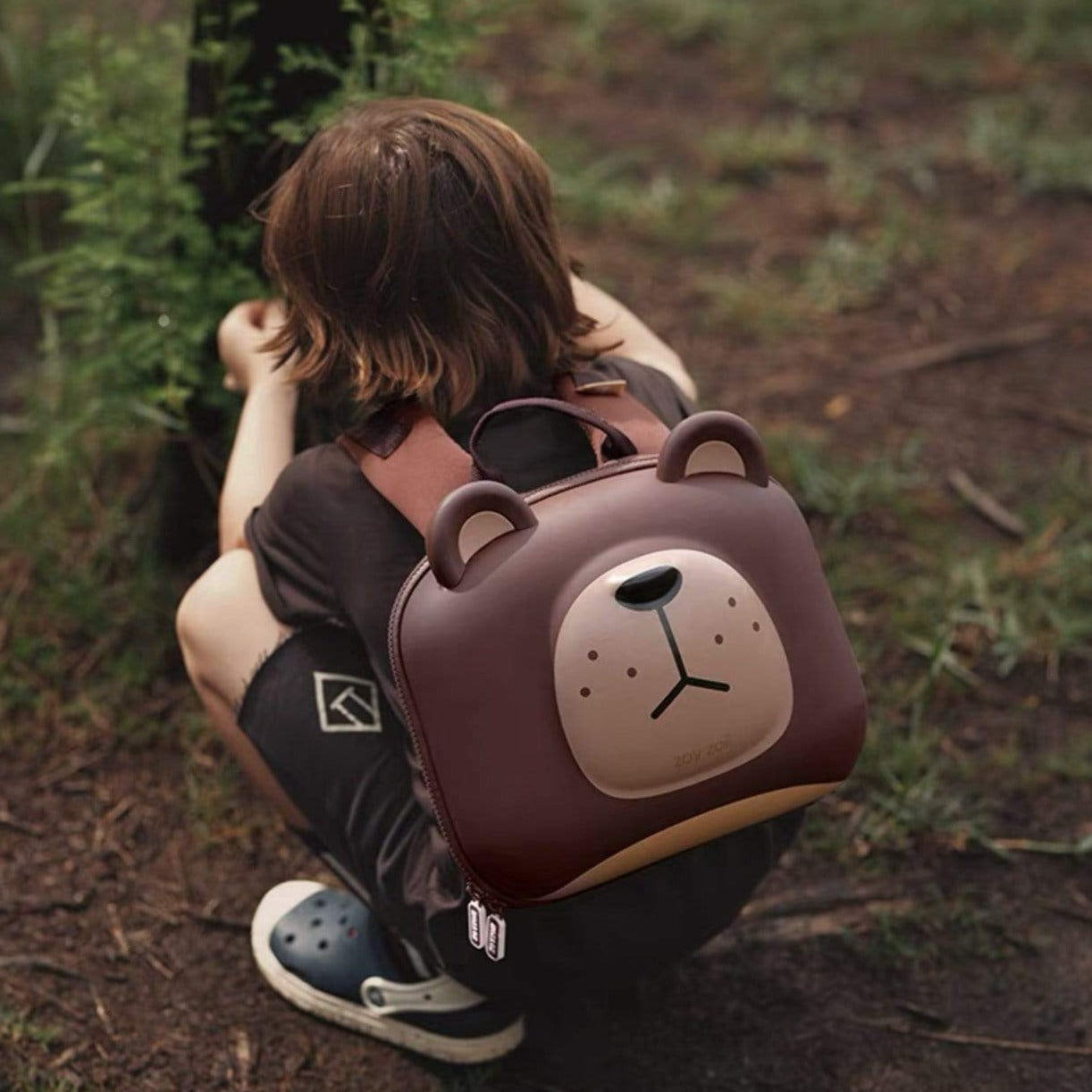 HELMS STORE Backpacks Premium 3D Character Backpack for Kids - Bear