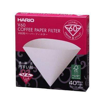 Hario Japan V60 White Paper Filter 40 sheets - 02