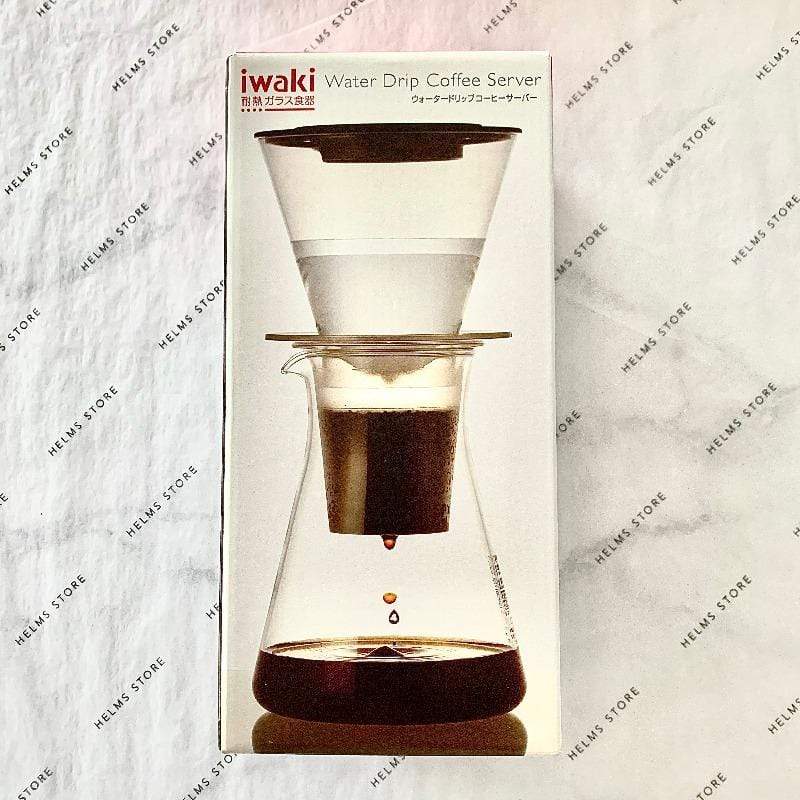 Helms Store Coffee IWAKI Water Drip Glass Coffee Server 440ml