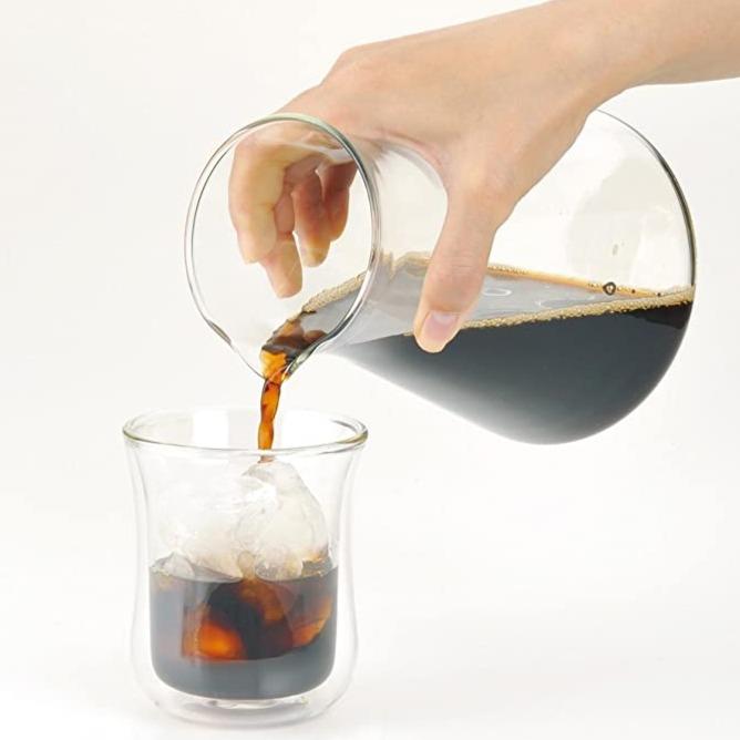 Helms Store Coffee IWAKI Water Drip Glass Coffee Server 440ml