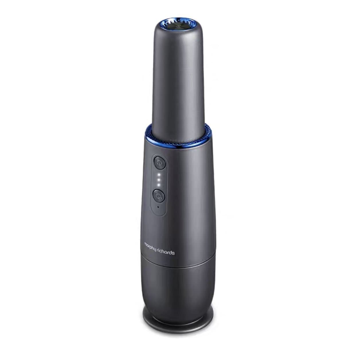Portable stick vacuum cleaner outlet