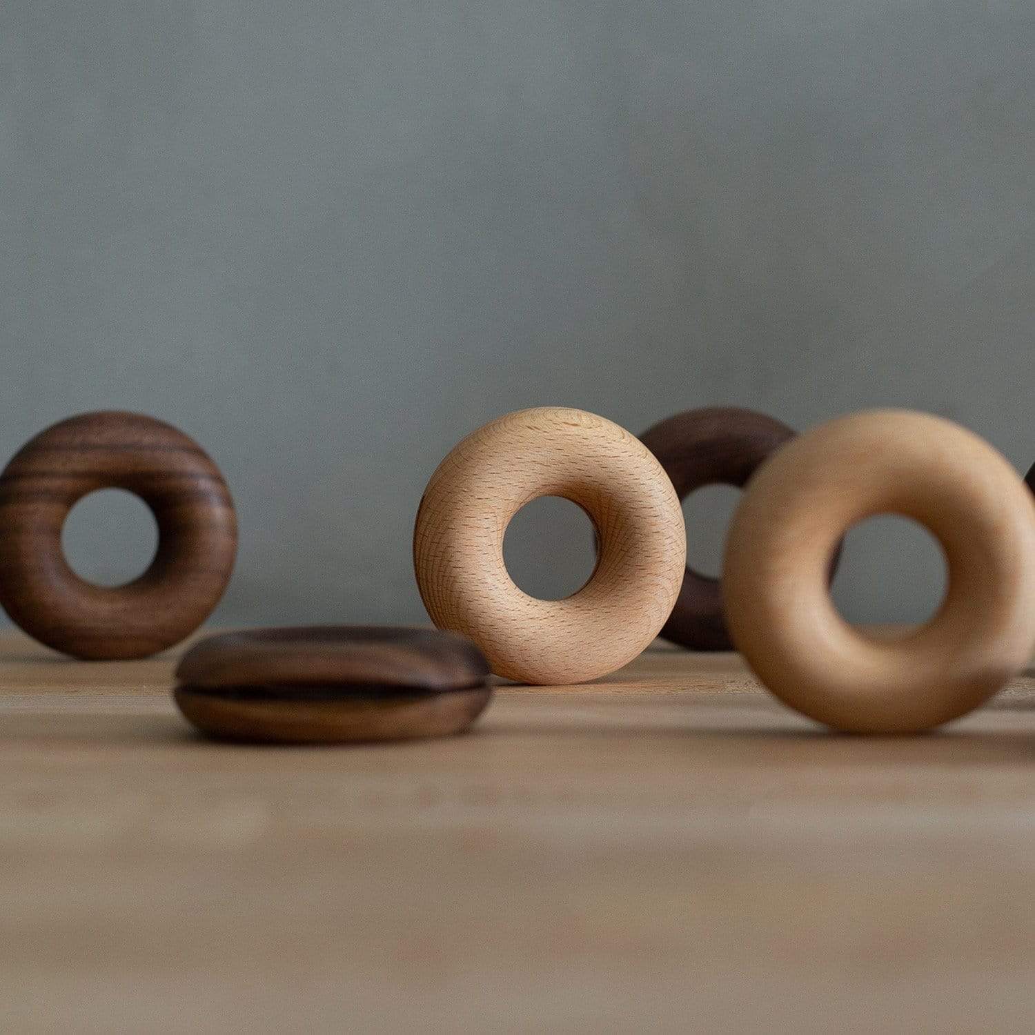 Helms Store Homewares Minimalist Wooden Donuts Bag Sealing Clip