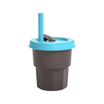 Helms Store Homewares Minnow Silicone Reusable Cup - 400ml - Grey