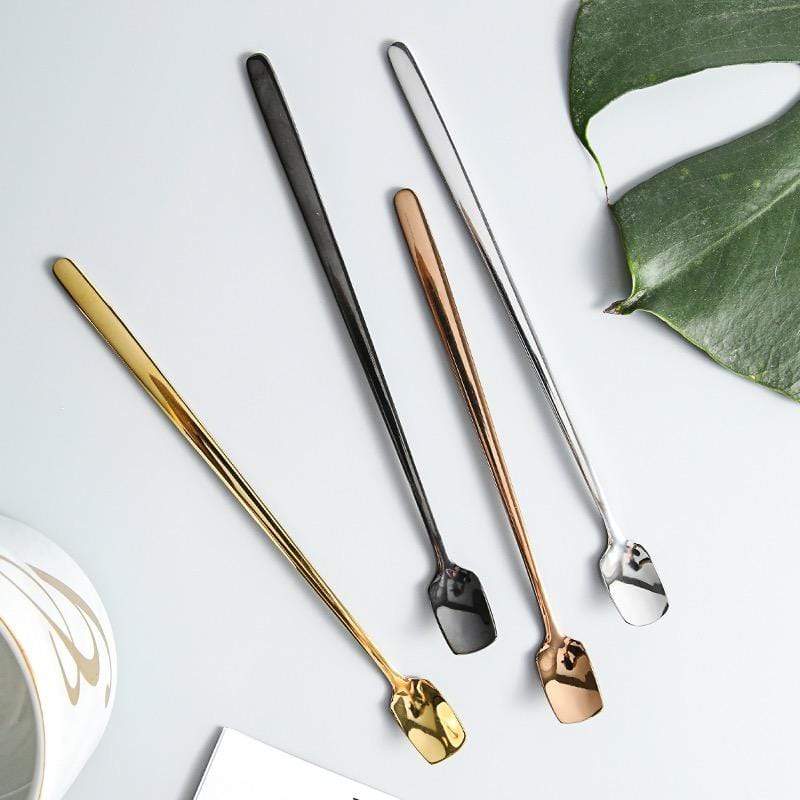 Helms Store Homewares Modern Stainless Steel Mixing Spoon - Gold