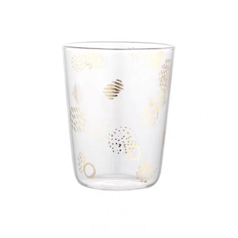 Helms Store Homewares Organic Snowflakes Lightweight Contemporary Drinking Glass