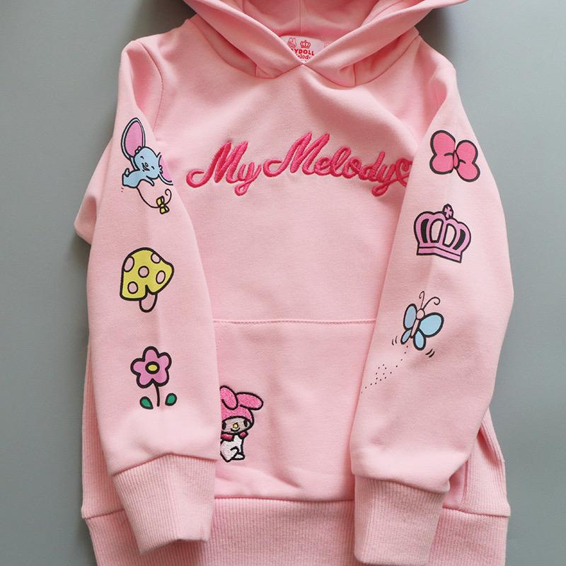 Helms Store Kids BABYDOLL (ベビードール) Japan My Melody Sweater/Hoodie - 100cm