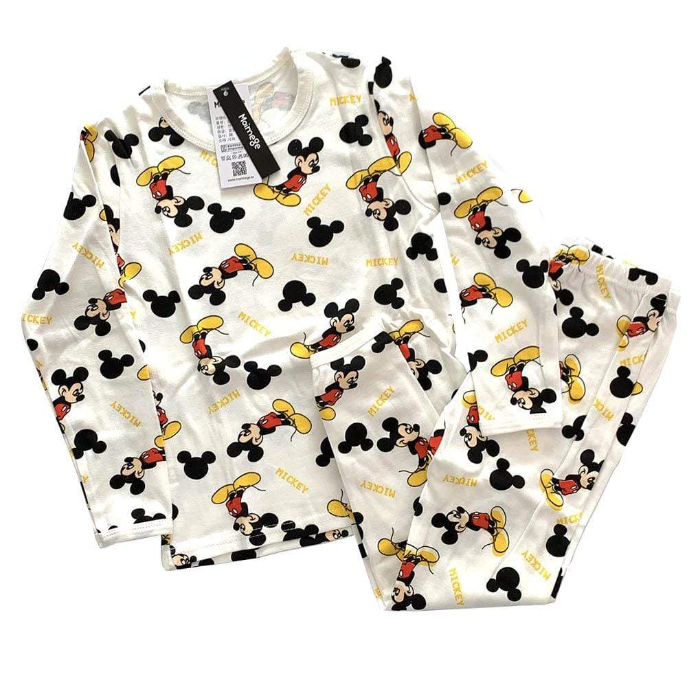 Helms Store Kids Moimege Korea Mickey Mouse Pyjama Set