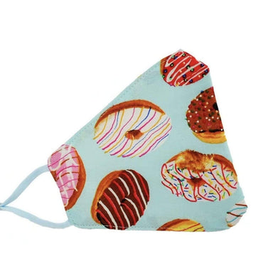 Donuts Reusable & Adjustable Adults Face Mask with filter pocket