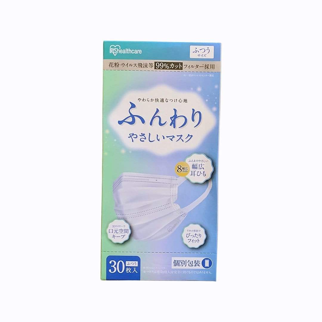 Helms Store Masks IRIS Healthcare Japan Adults Disposable Face Masks - White - Box of 30