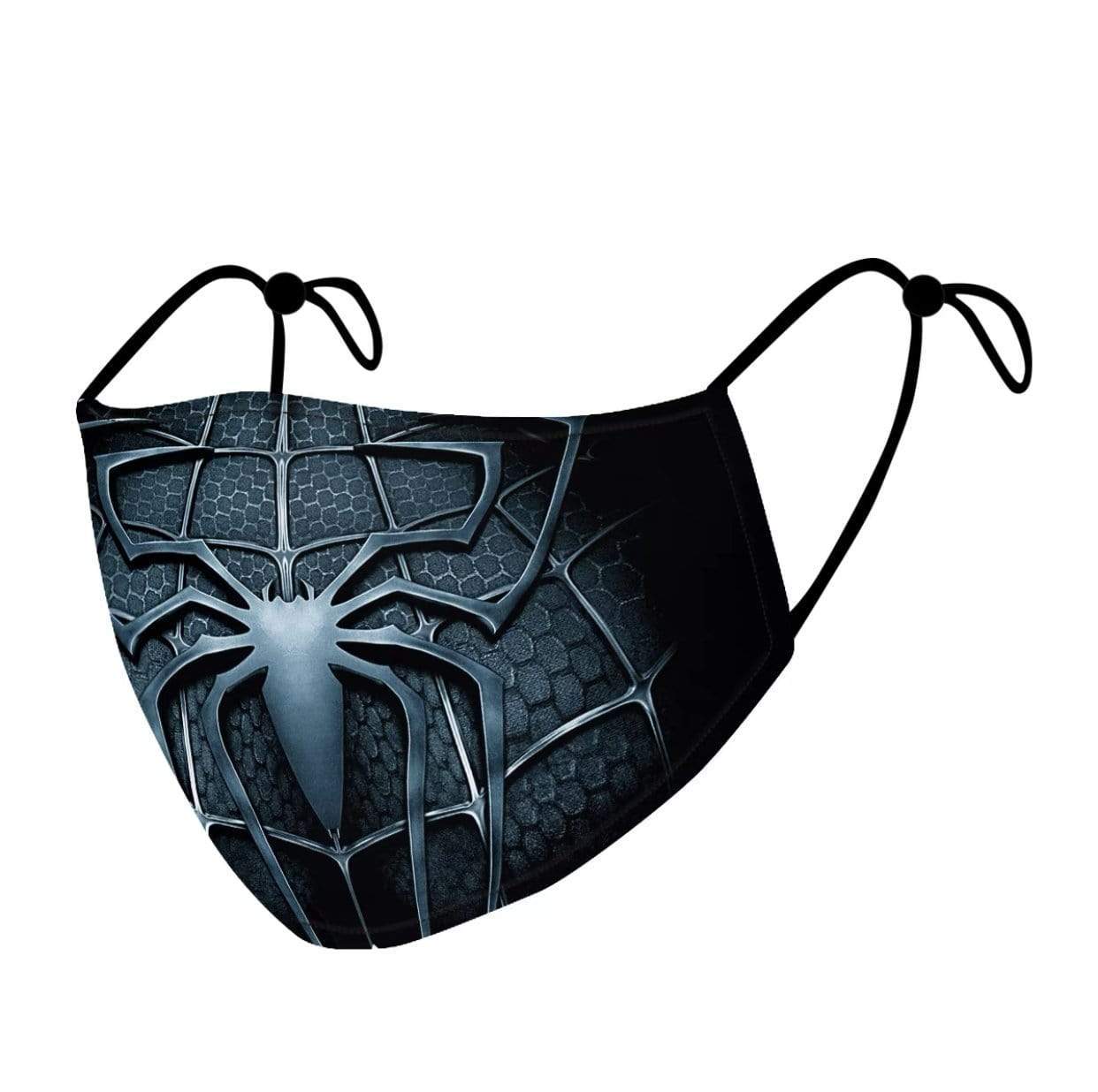 Helms Store Masks Spiderman Reusable & Adjustable Adults Face Mask with filter pocket