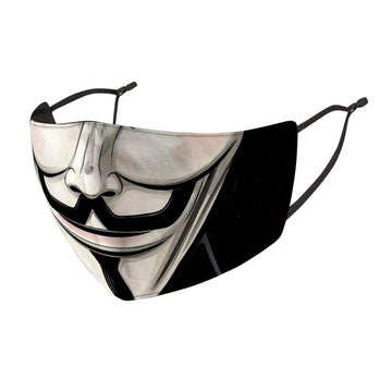 Vendetta Reusable & Adjustable Adults Face Mask with filter pocket