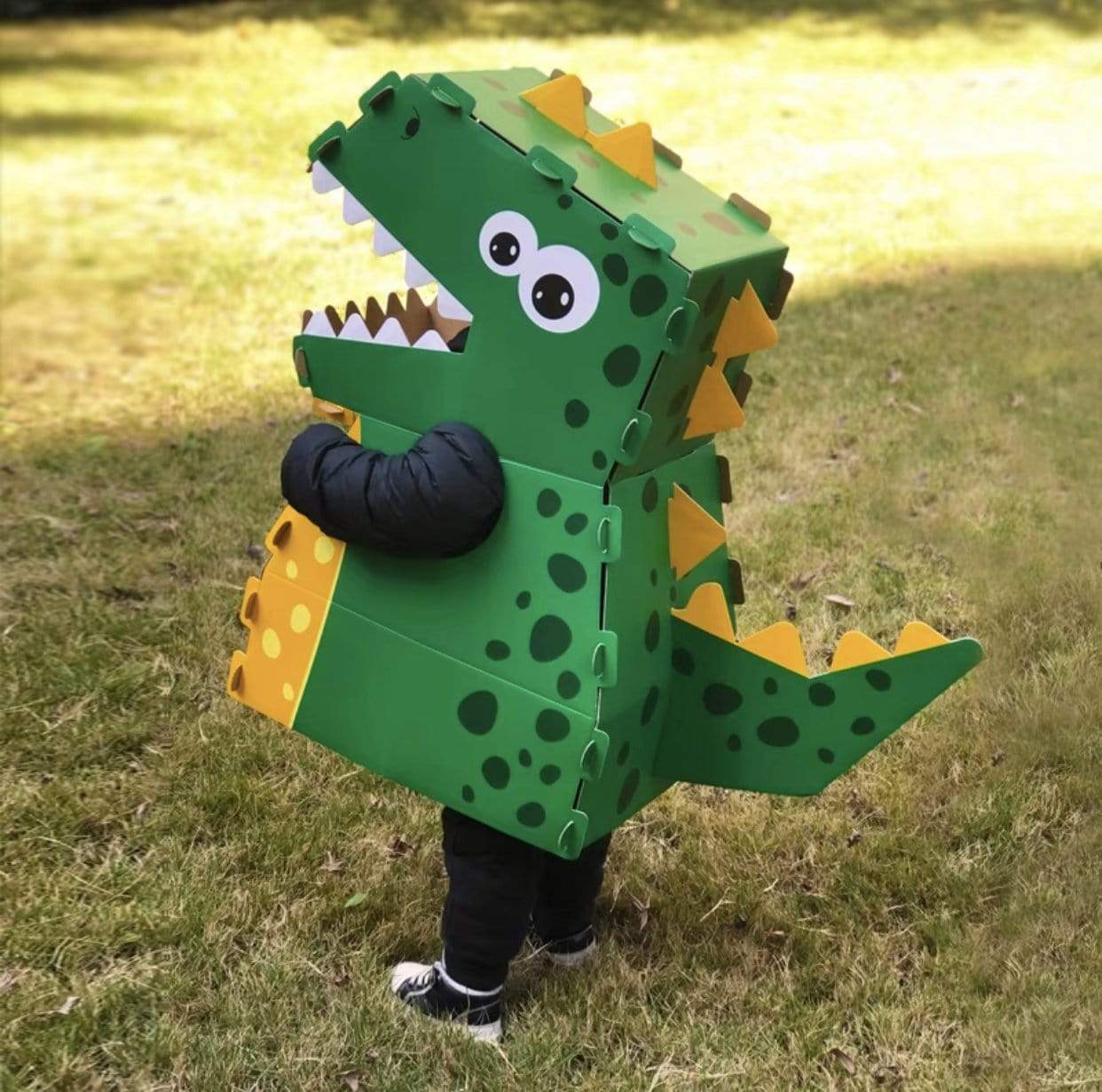 HELMS STORE Premium DIY Dinosaur Carton Wearable Costume