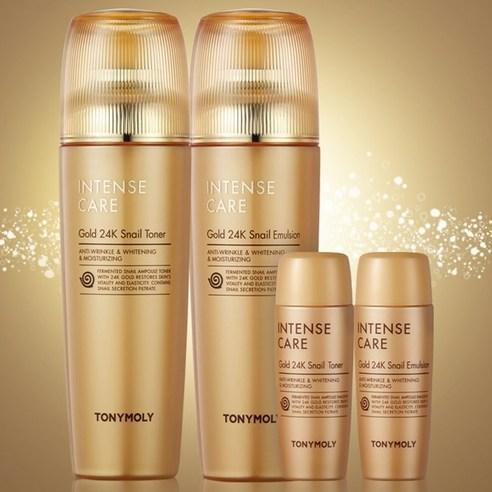 TONYMOLY Intense Care Gold 24K Snail 2 Set from Korea